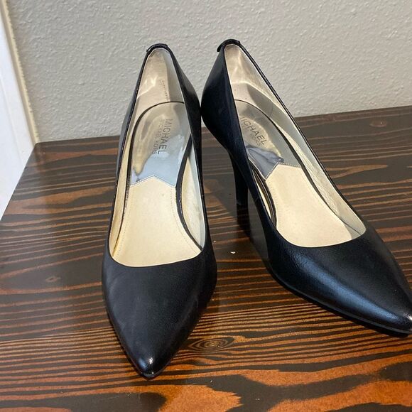 Michael Kors Black Heels Stiletto Size 10 - Picture 1 of 8
